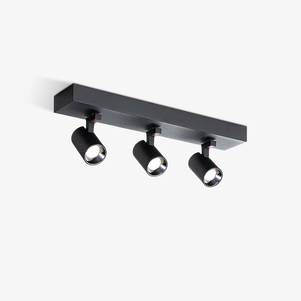 Falis POG-plafondlamp dubbel lineair met verstelbare spots