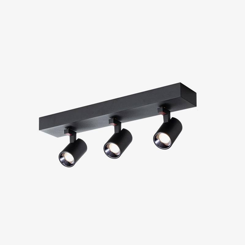 Falis POG-plafondlamp dubbel lineair met verstelbare spots