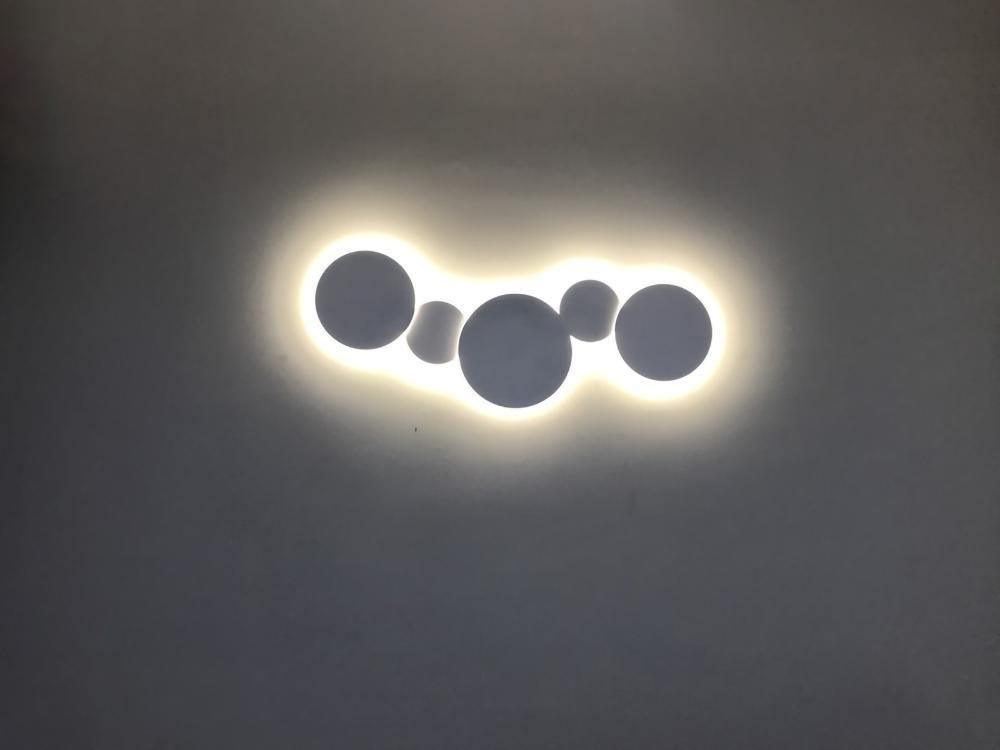 Arelis Geometrische wandlamp met Schijf