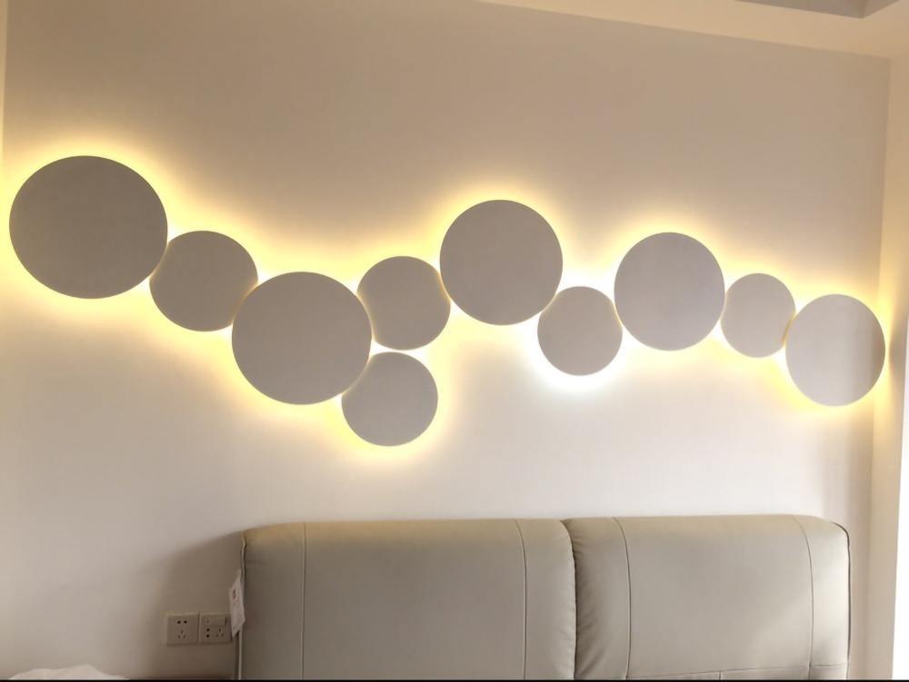 Arelis Geometrische wandlamp met Schijf