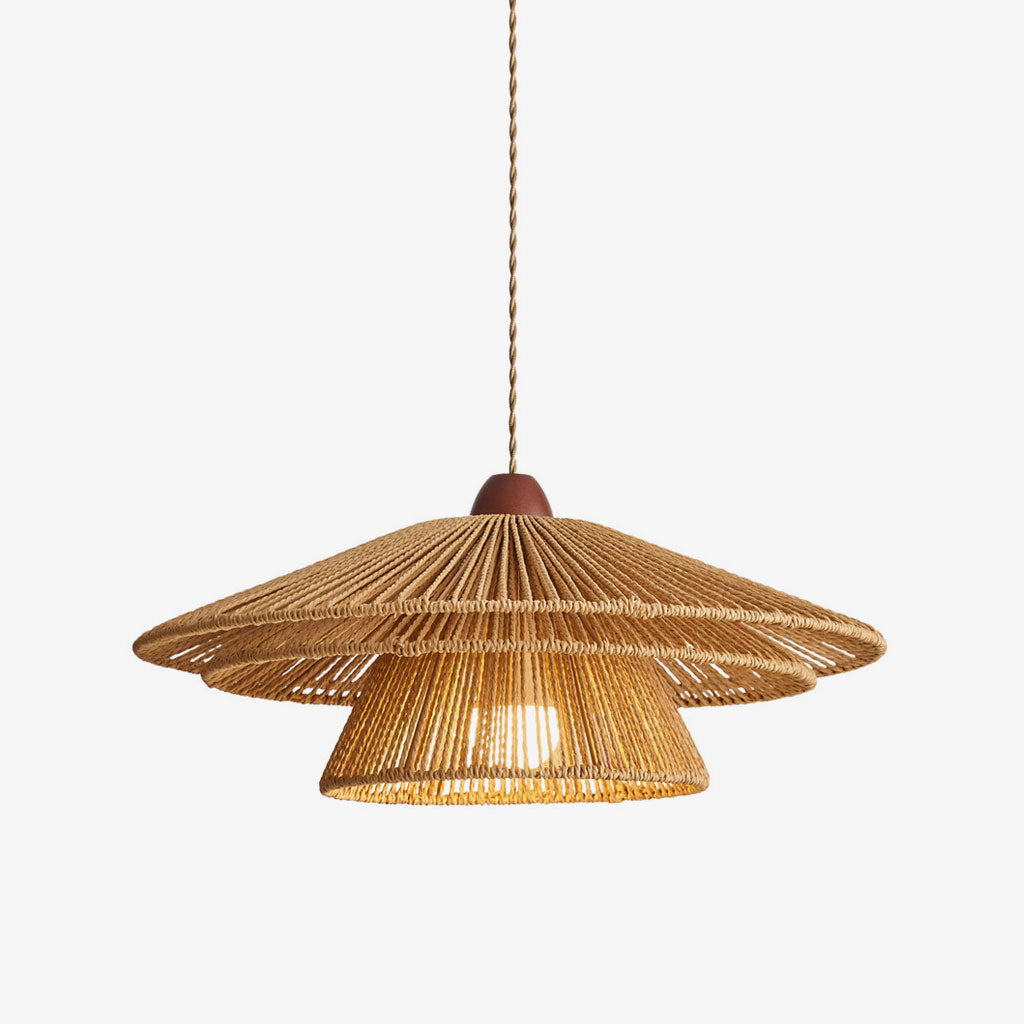 Brackenford hanglamp van papiertouw