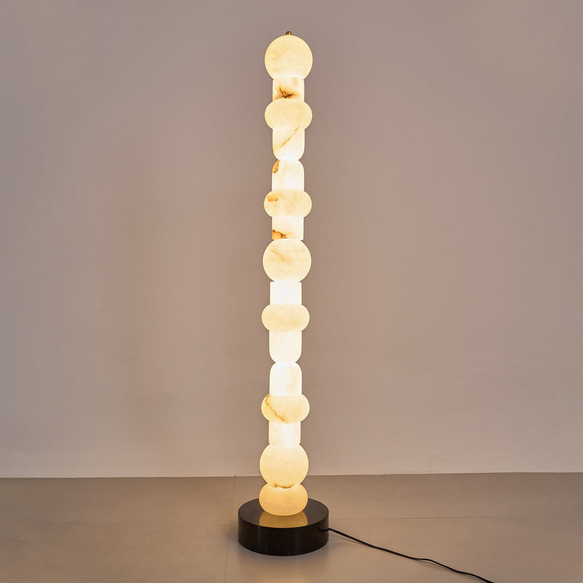 Nostix albasten vloerlamp