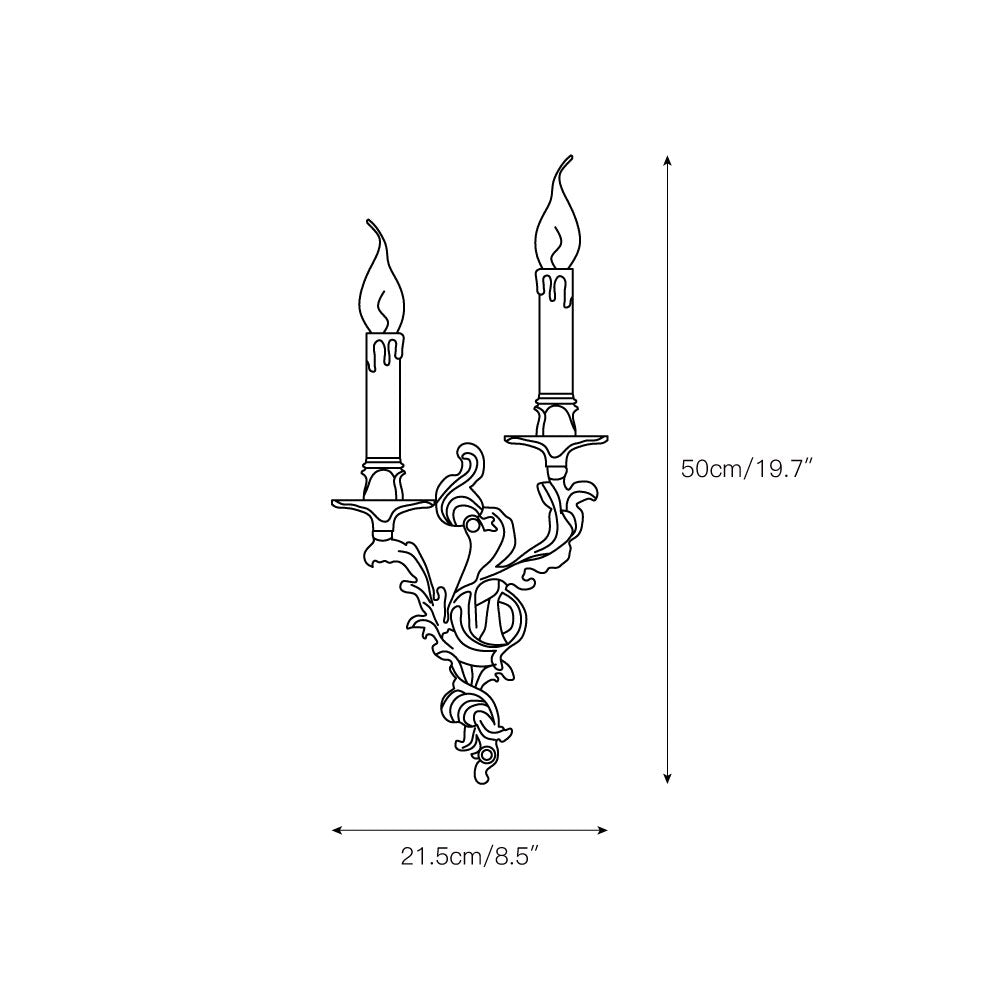 Rivisiella wandlamp