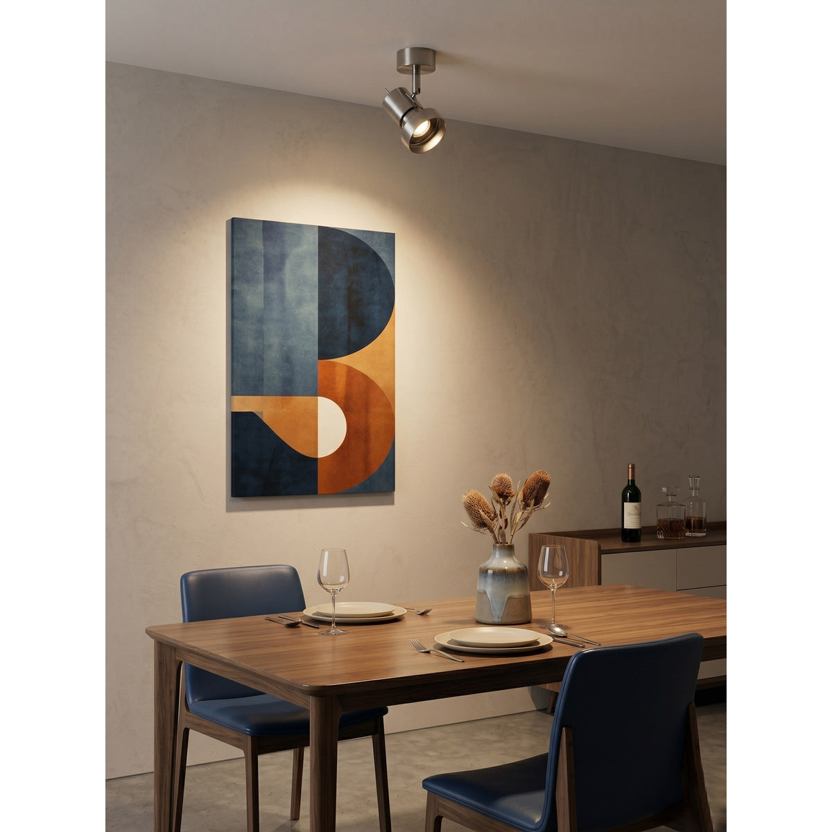 Hagen vlakke plafondlamp