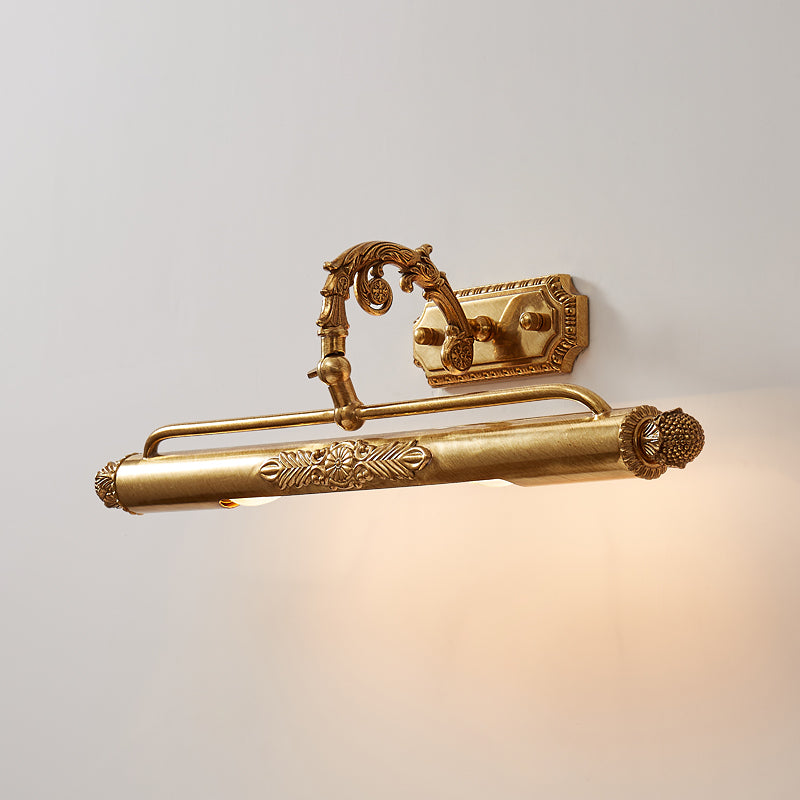Florentin wandlamp Oudmessing Massief