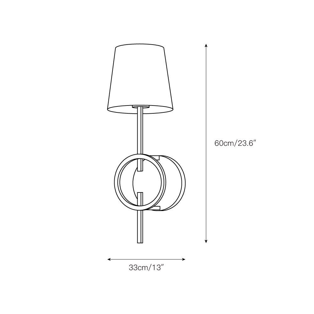Evtalila wandlamp