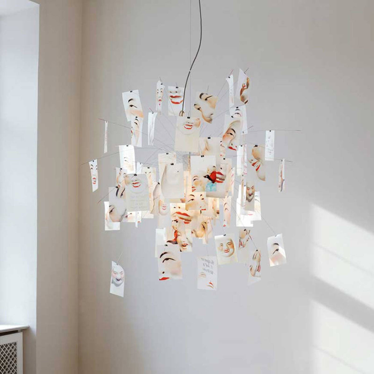 Luninena papier kroonluchter