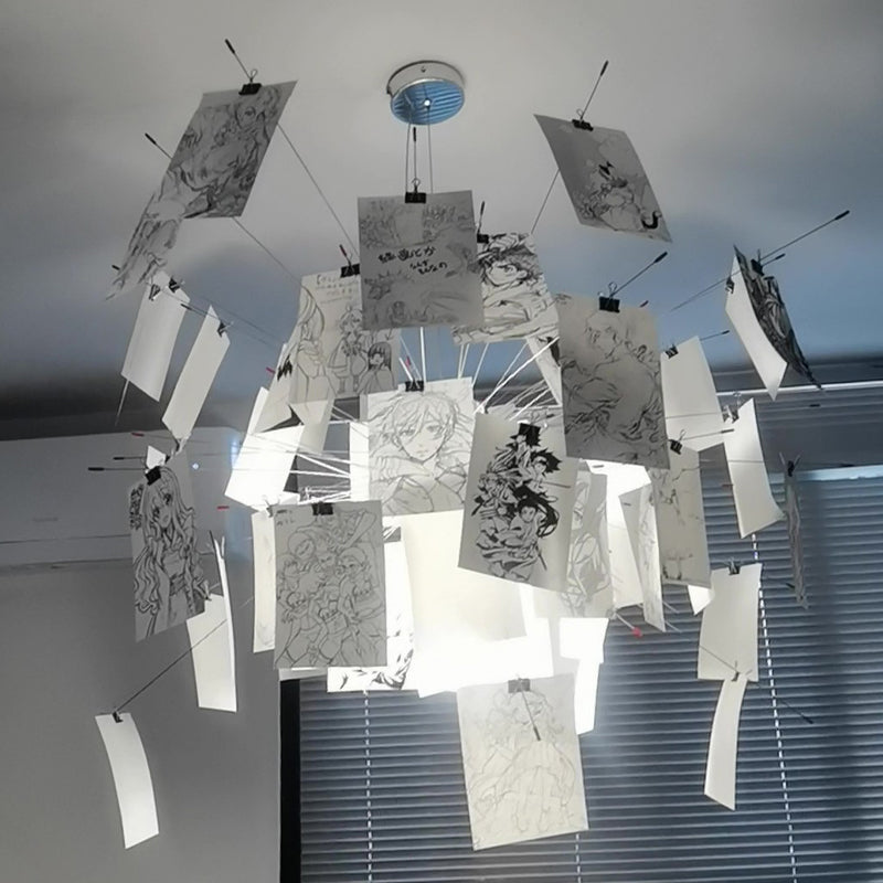 Luninena papier kroonluchter