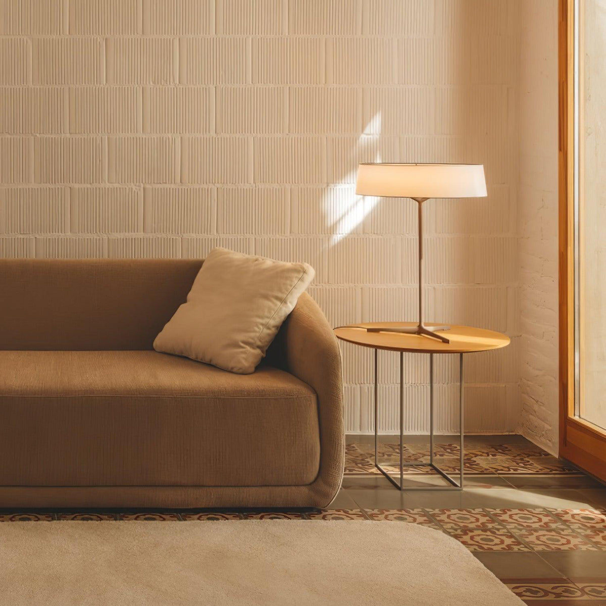 Linivira Stoffen Scandinavische tafellamp
