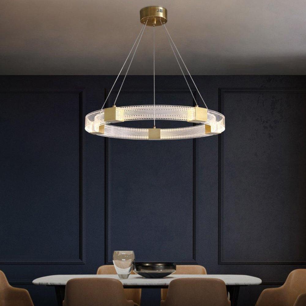 Eurdora moderne minimalistische kroonluchter met LED