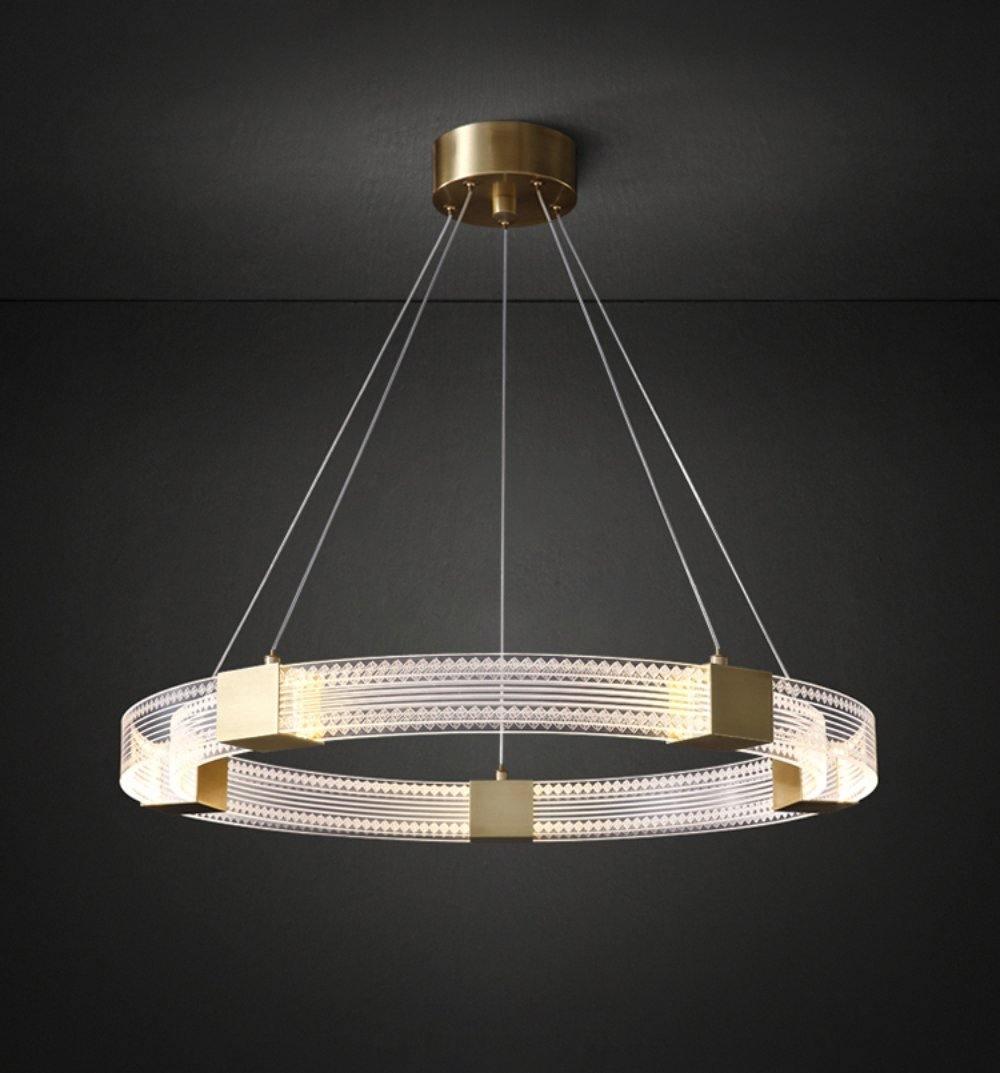 Eurdora moderne minimalistische kroonluchter met LED