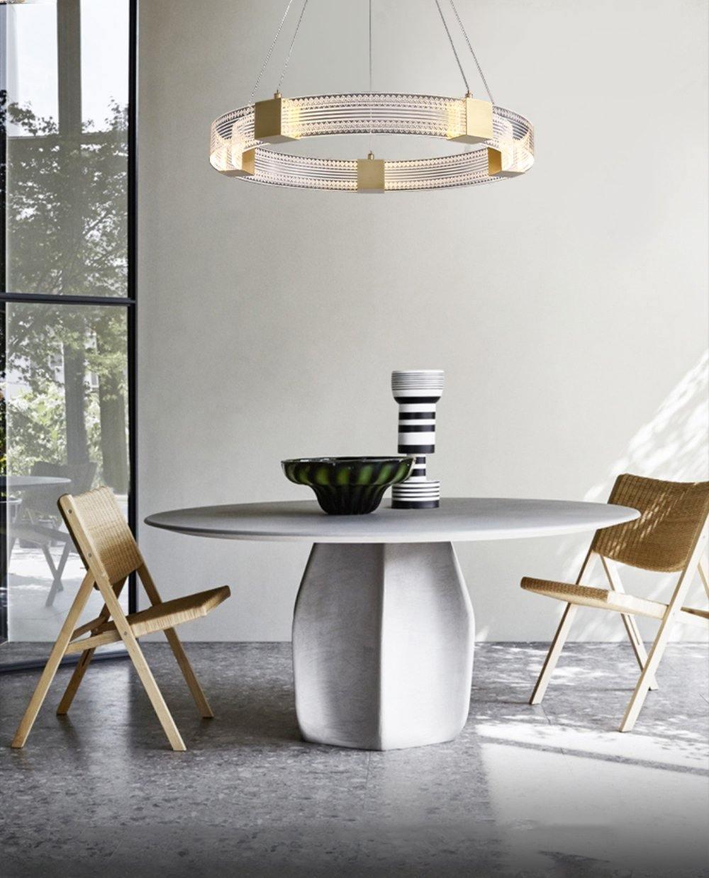 Eurdora moderne minimalistische kroonluchter met LED