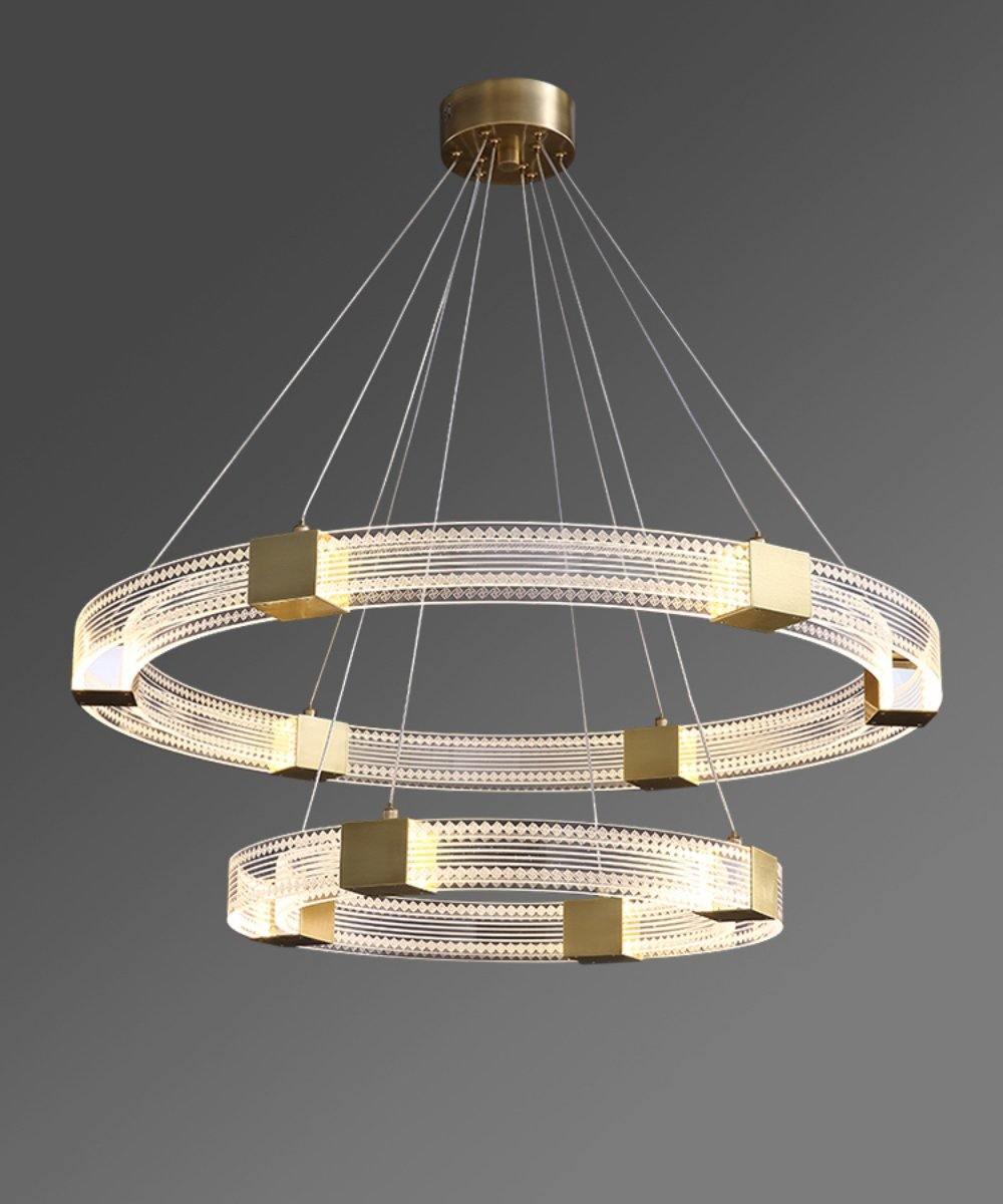 Eurdora moderne minimalistische kroonluchter met LED