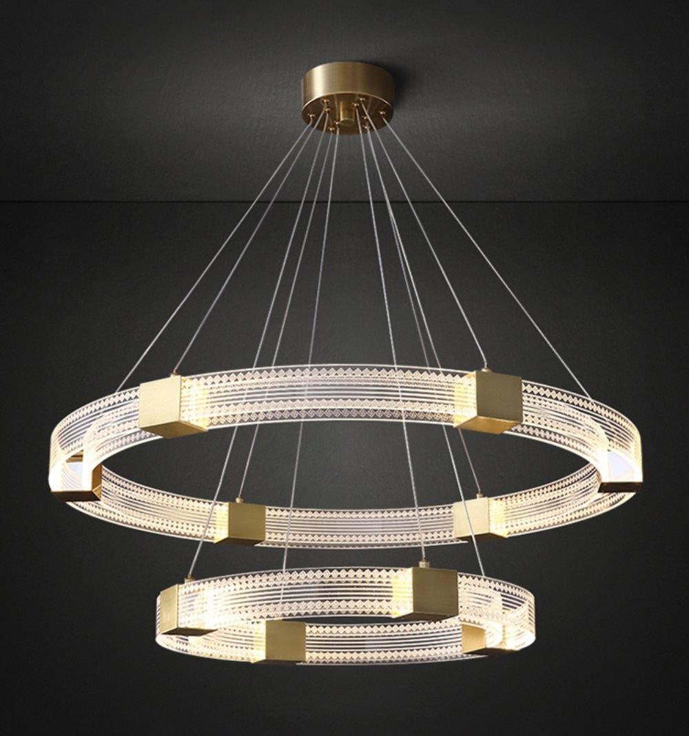 Eurdora moderne minimalistische kroonluchter met LED