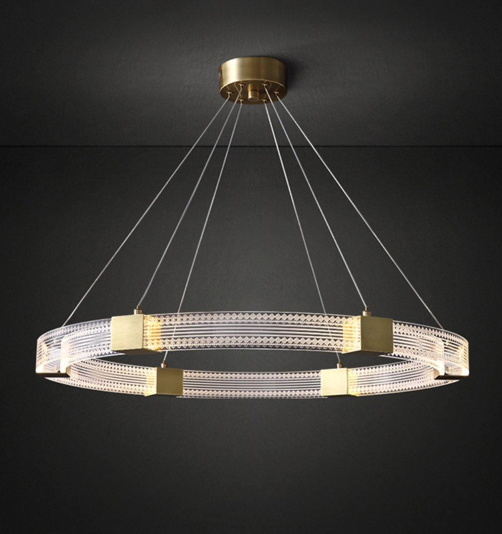 Eurdora moderne minimalistische kroonluchter met LED