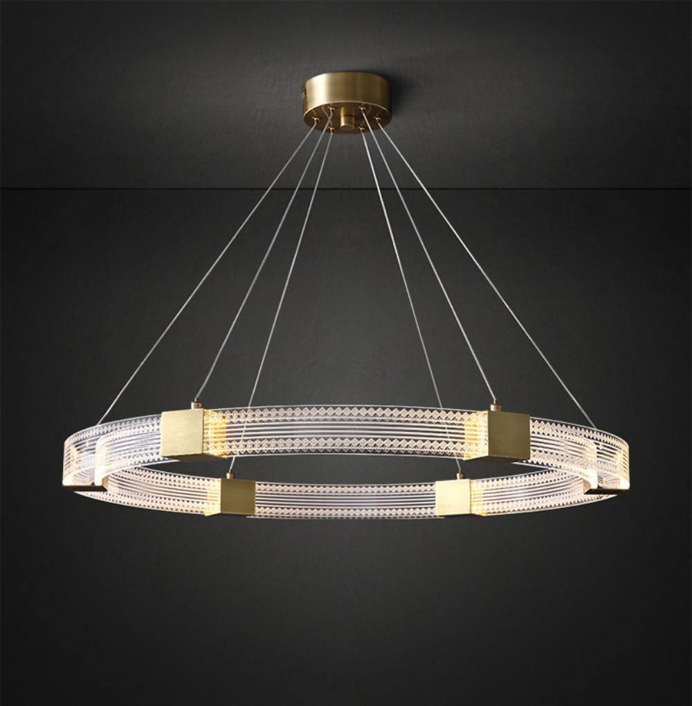 Eurdora moderne minimalistische kroonluchter met LED