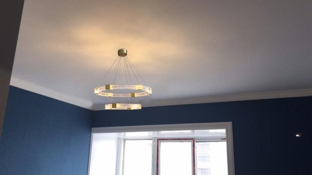 Eurdora moderne minimalistische kroonluchter met LED