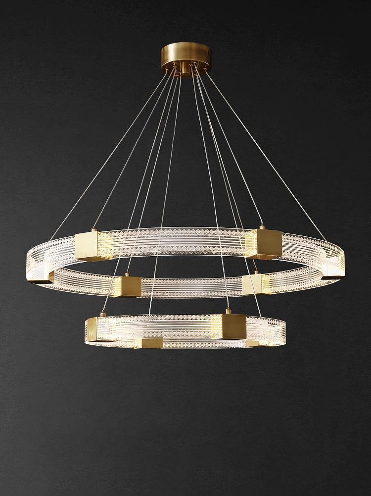 Eurdora moderne minimalistische kroonluchter met LED