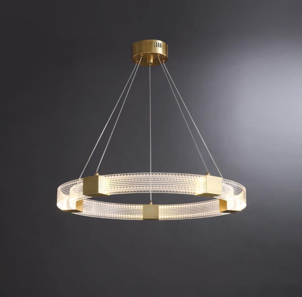 Eurdora moderne minimalistische kroonluchter met LED