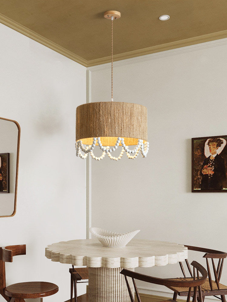 Osberhurst Hanglamp van henneptouw