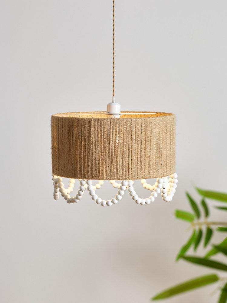 Osberhurst Hanglamp van henneptouw