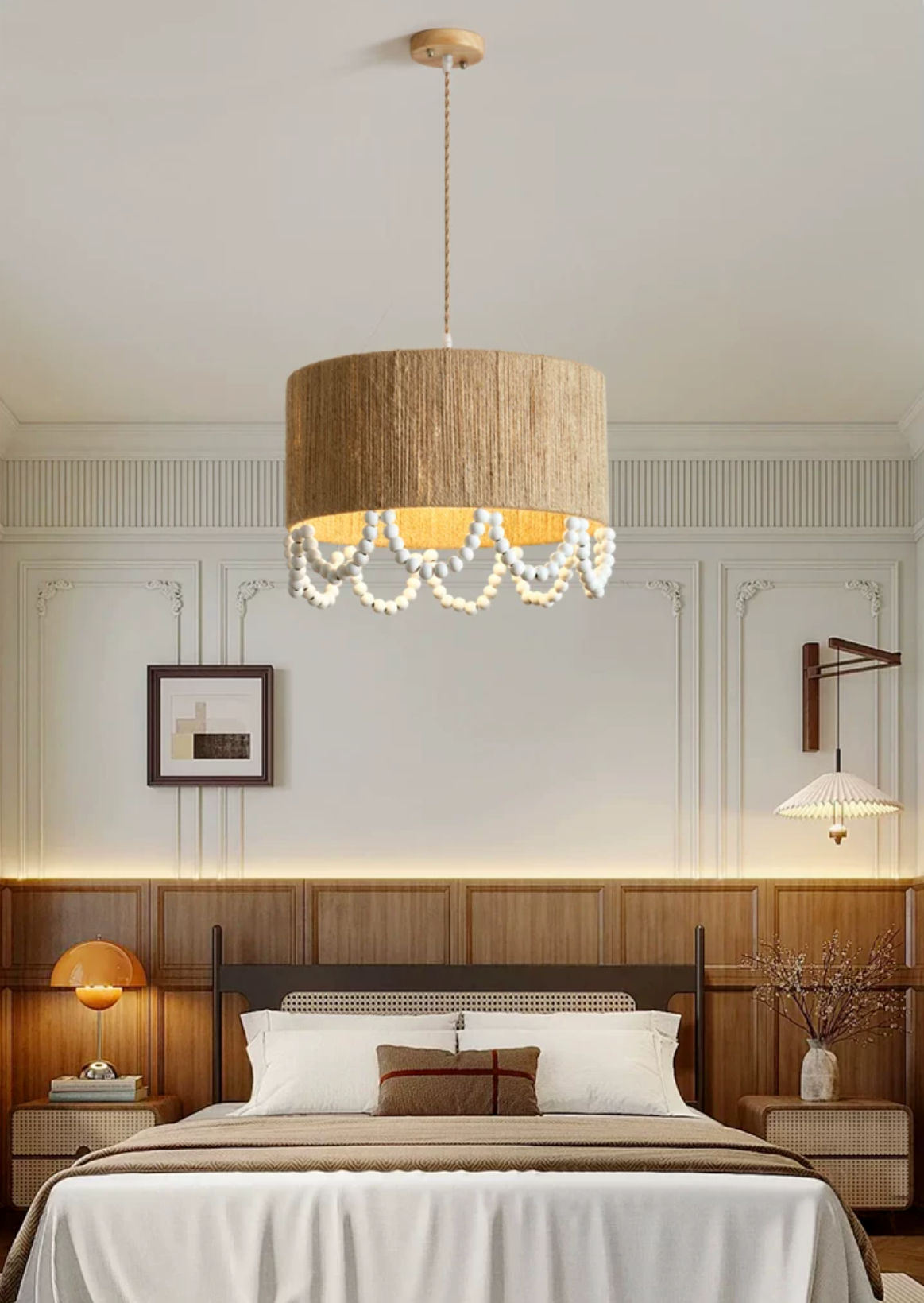 Osberhurst Hanglamp van henneptouw