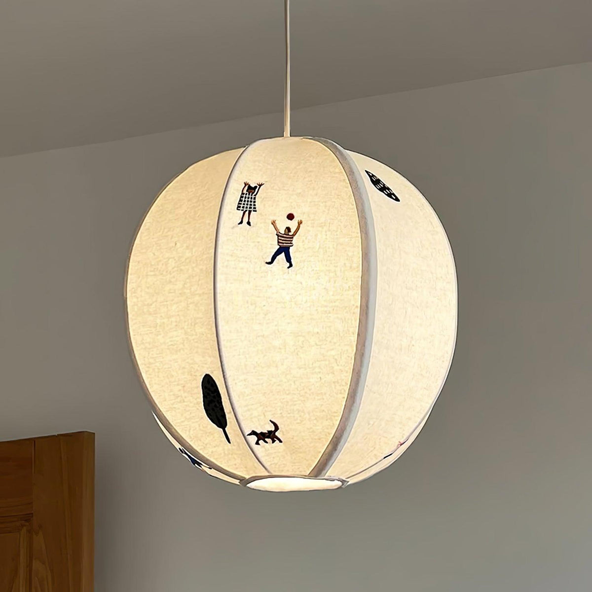 Avin hanglamp van stof