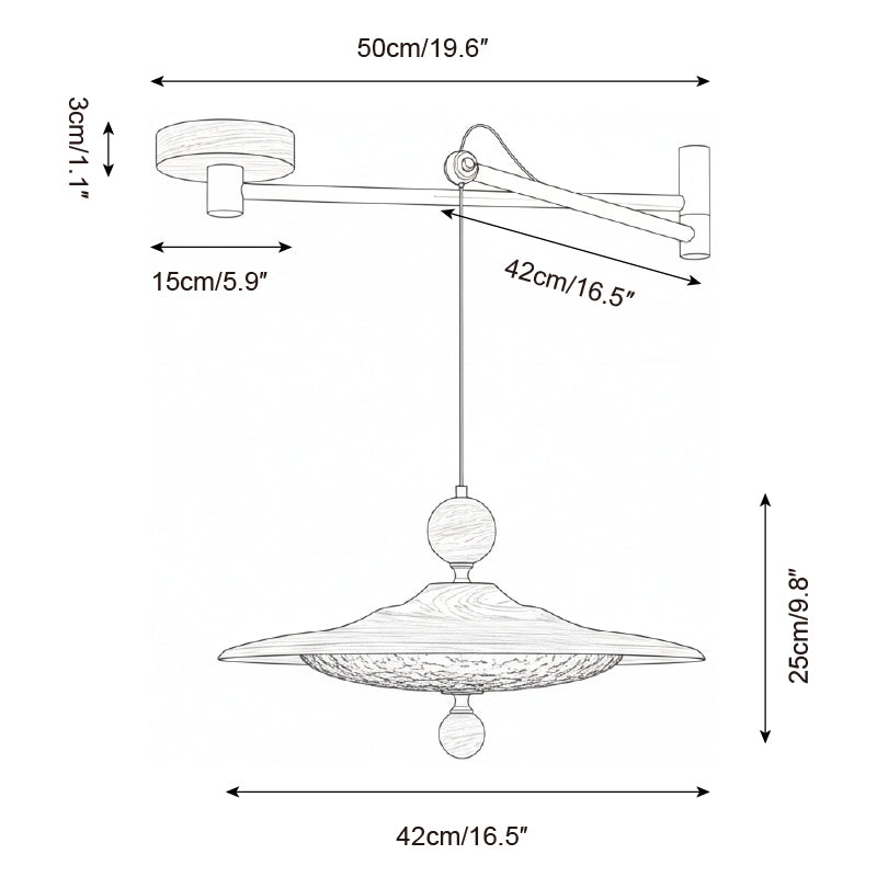 Terienielle hanglamp