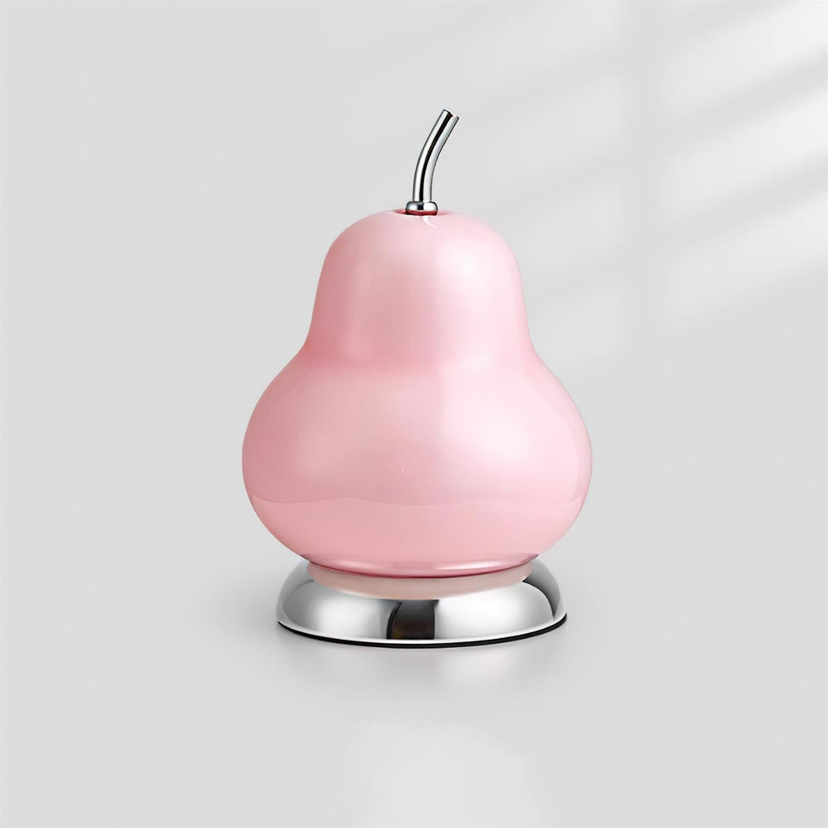 Velania tafellamp chroom & roze afwerking