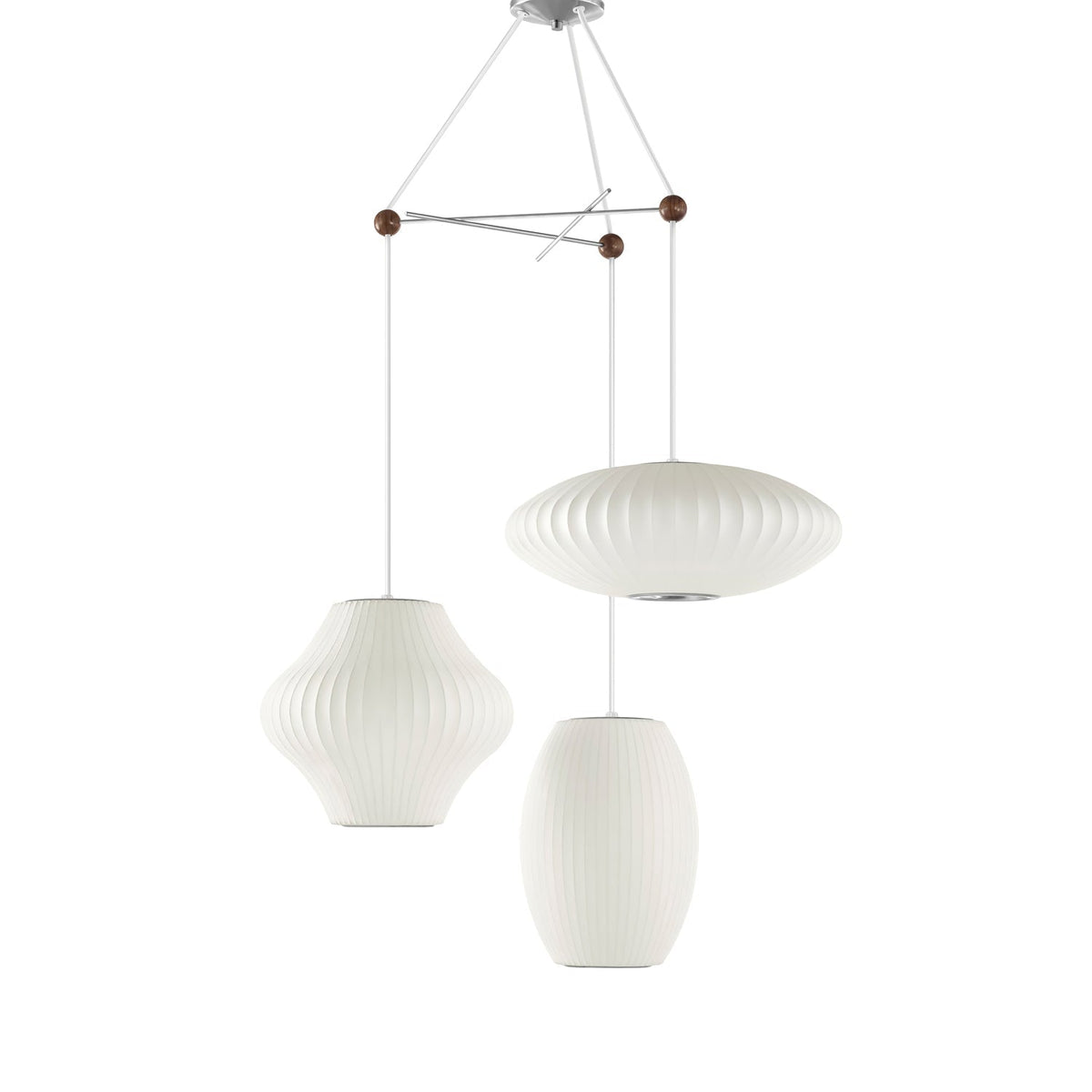 Fisoren Moderne hanglamp van zijde