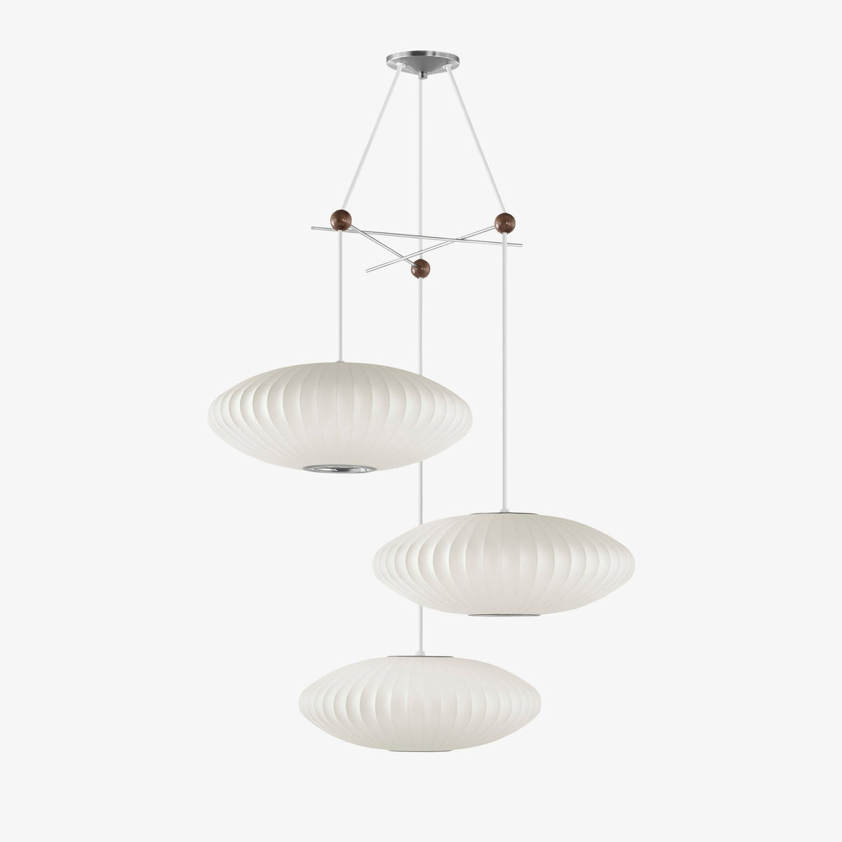 Fisoren Moderne hanglamp van zijde