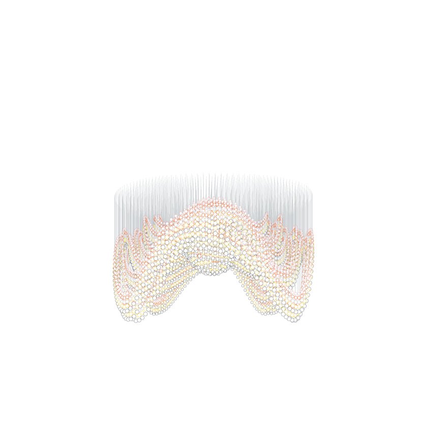 Pearl Veil Couture Cascade Customize Kroonluchter