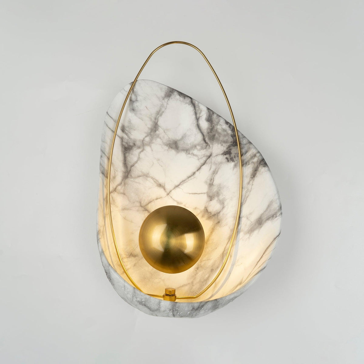 Vethaora Premium Noordse kunst Pearl hars wandlamp
