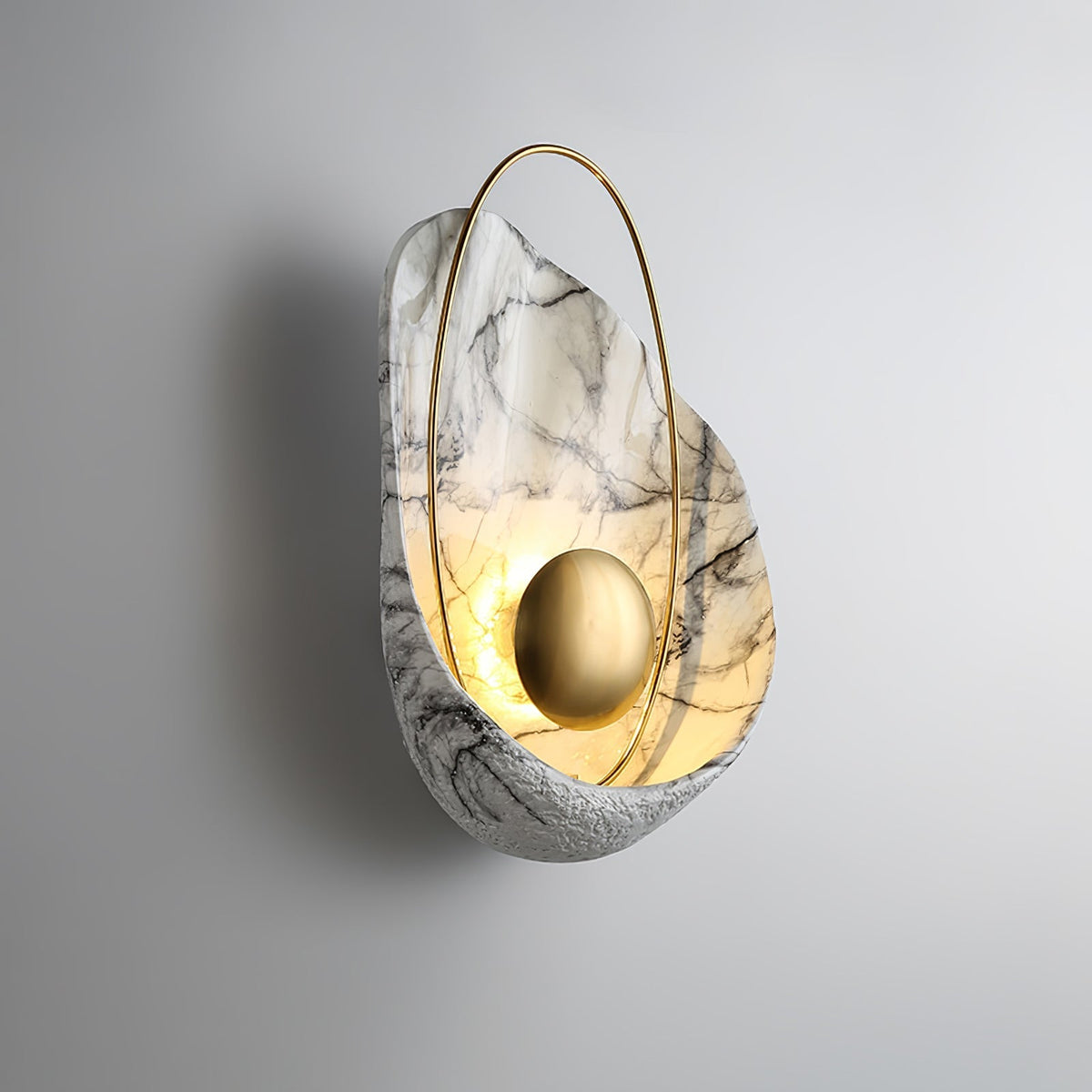Vethaora Premium Noordse kunst Pearl hars wandlamp