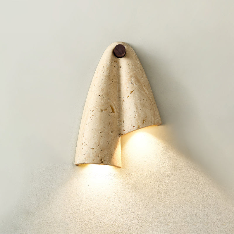 Seralaya travertin wandlamp
