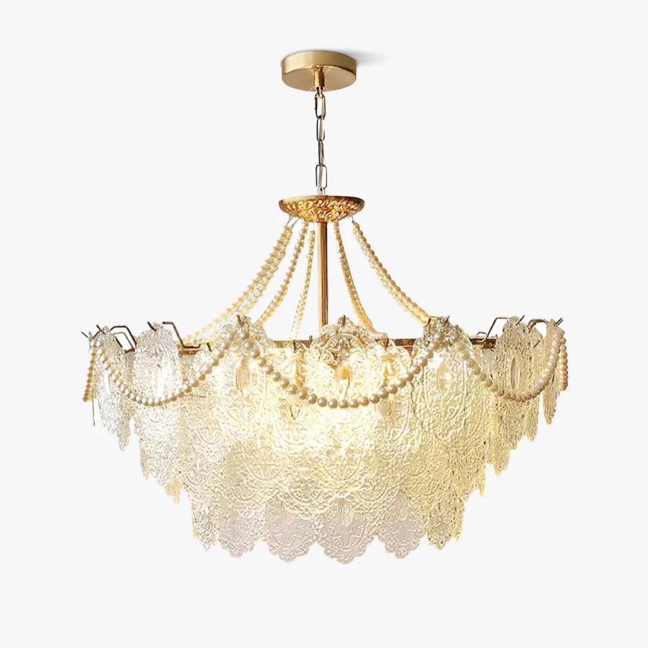Eirivaine kroonluchter met glas