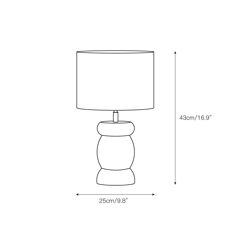 Beadon Houten tafellamp