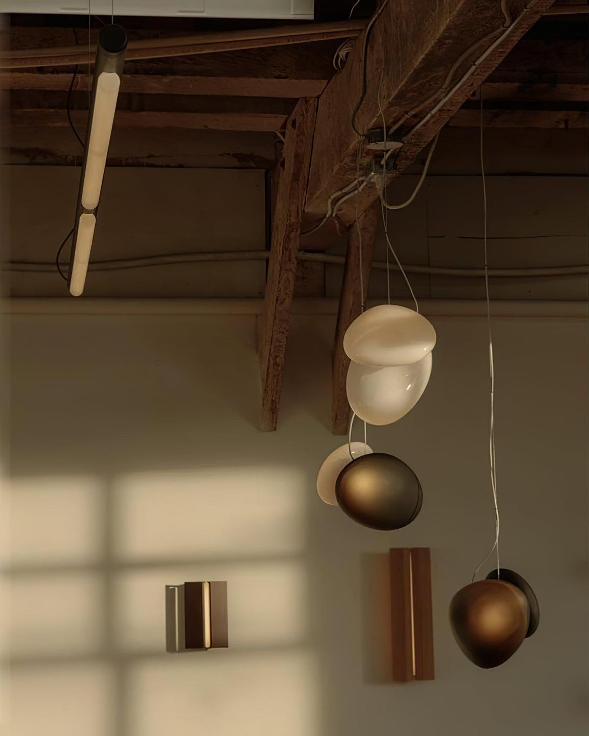 Mervan matglas hanglamp