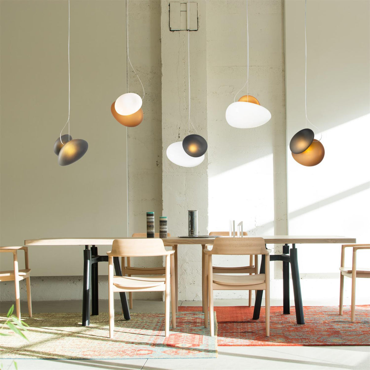 Mervan matglas hanglamp