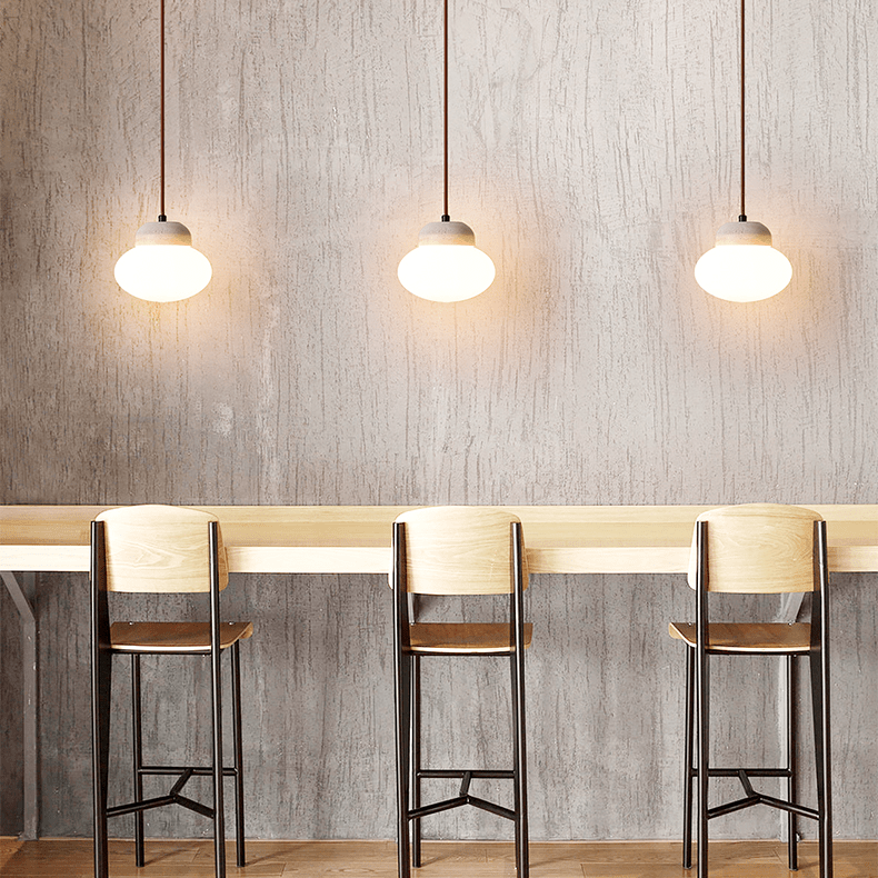 Sora kiezelvormige Sphere hanglamp