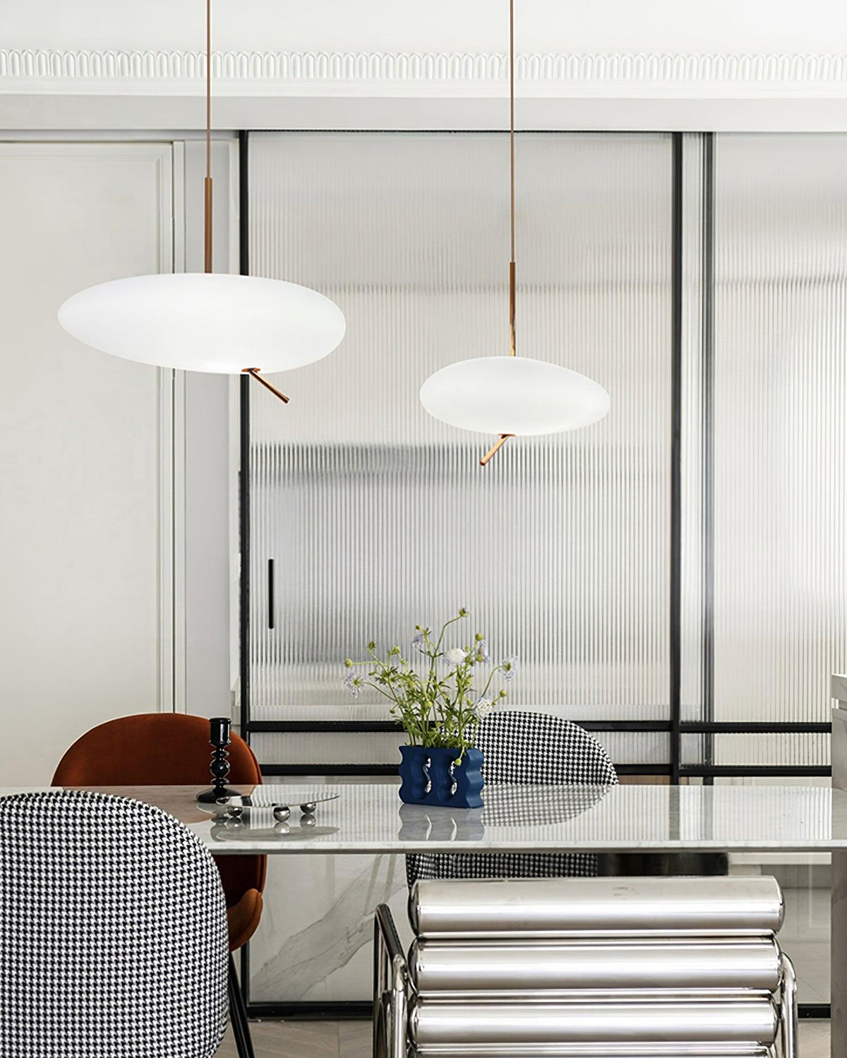 Velarena Moderne hanglamp van glas