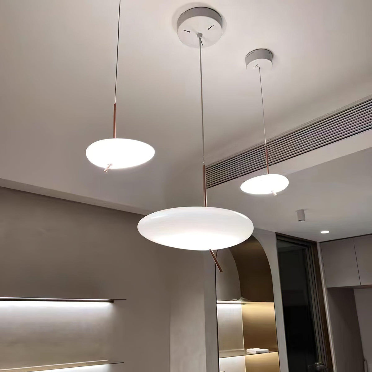Velarena Moderne hanglamp van glas