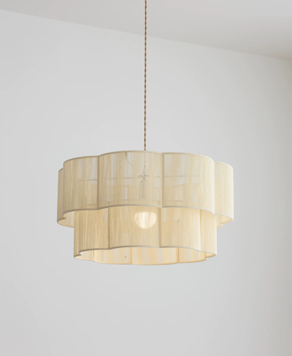 Jensoncombe Hanglamp met katoenen snoer
