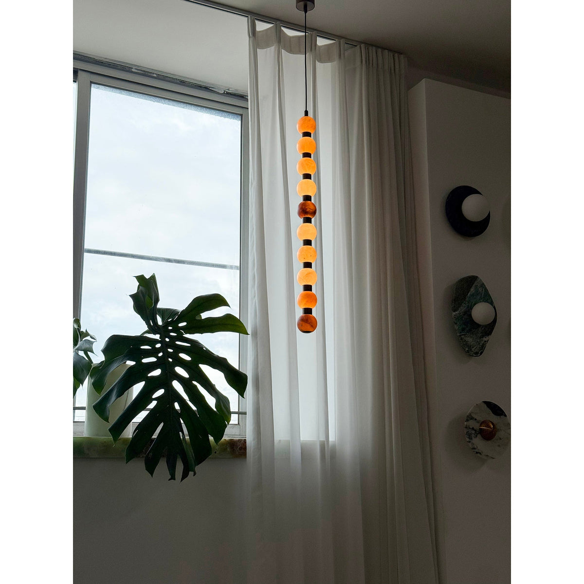 Loxford albast hanglamp