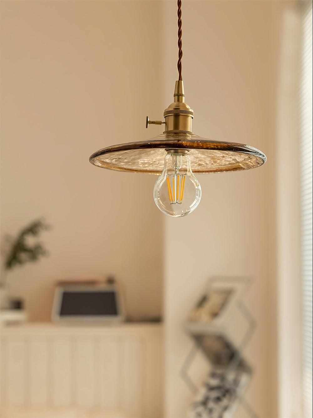 Sage Vintage glas hanglamp