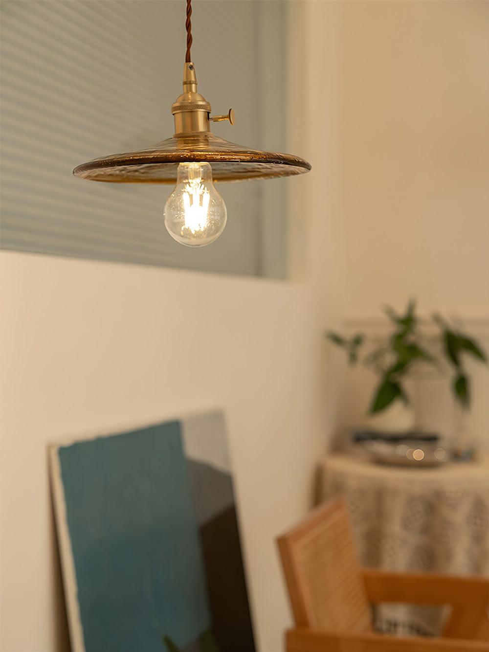 Sage Vintage glas hanglamp