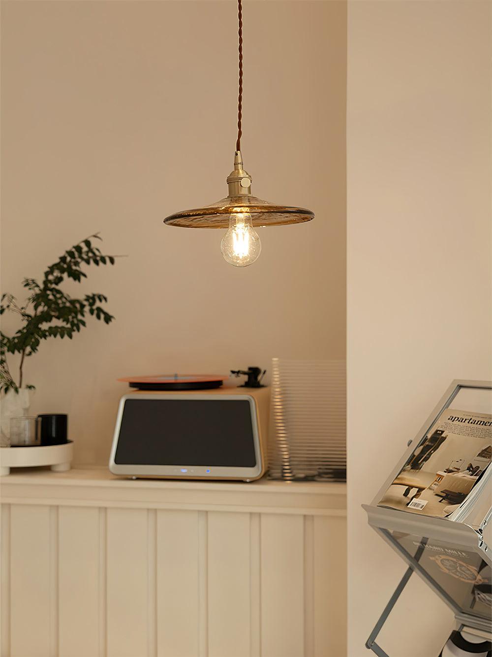 Sage Vintage glas hanglamp