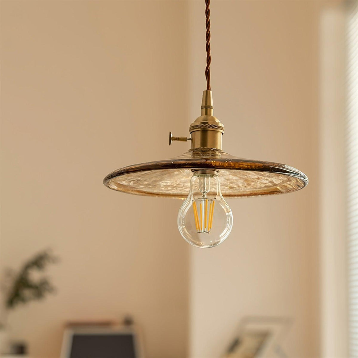 Sage Vintage glas hanglamp