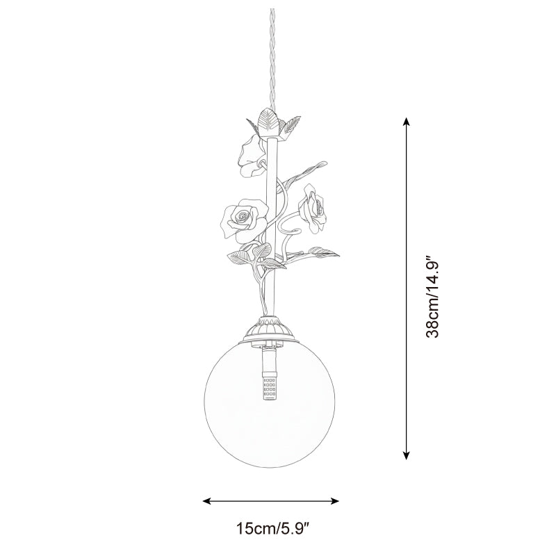 Mirerelia hanglamp roze