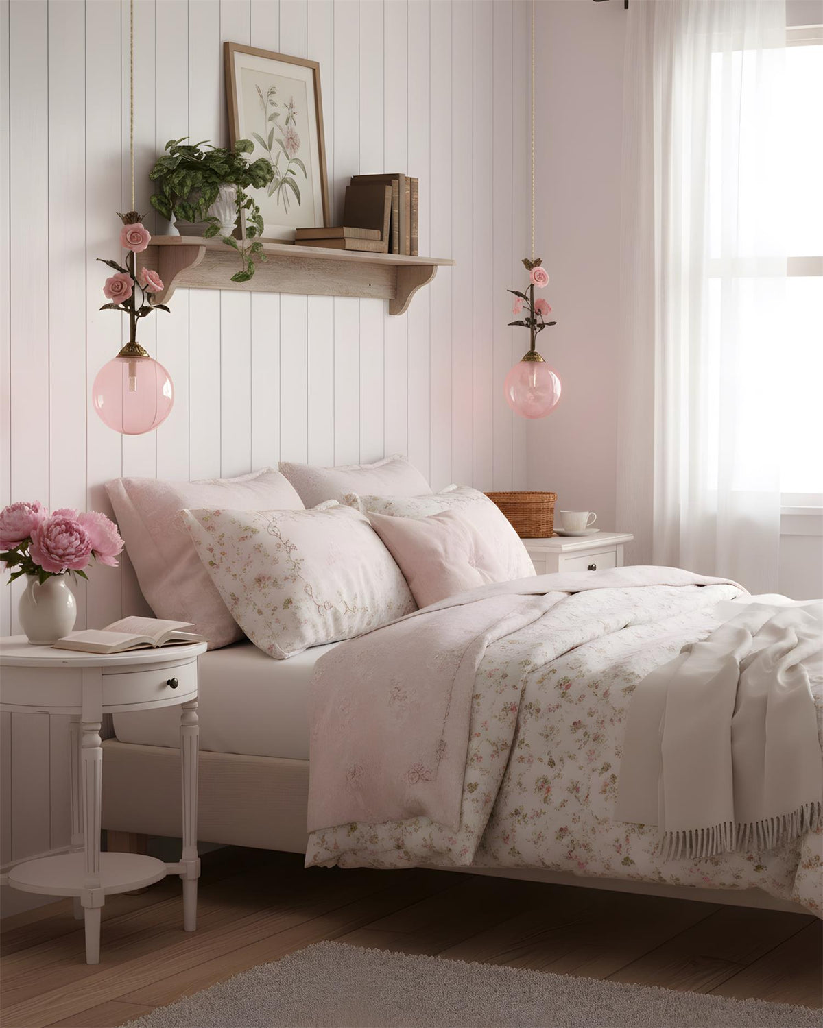 Mirerelia hanglamp roze
